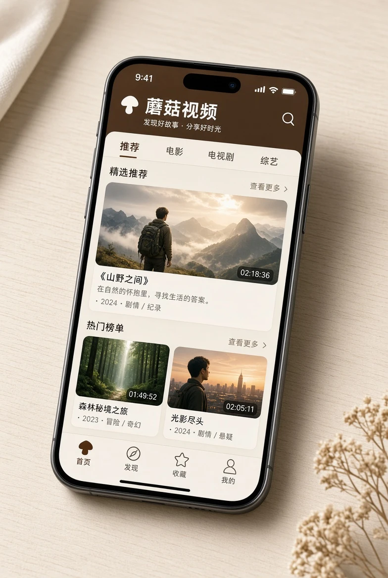 蘑菇视频APP图片