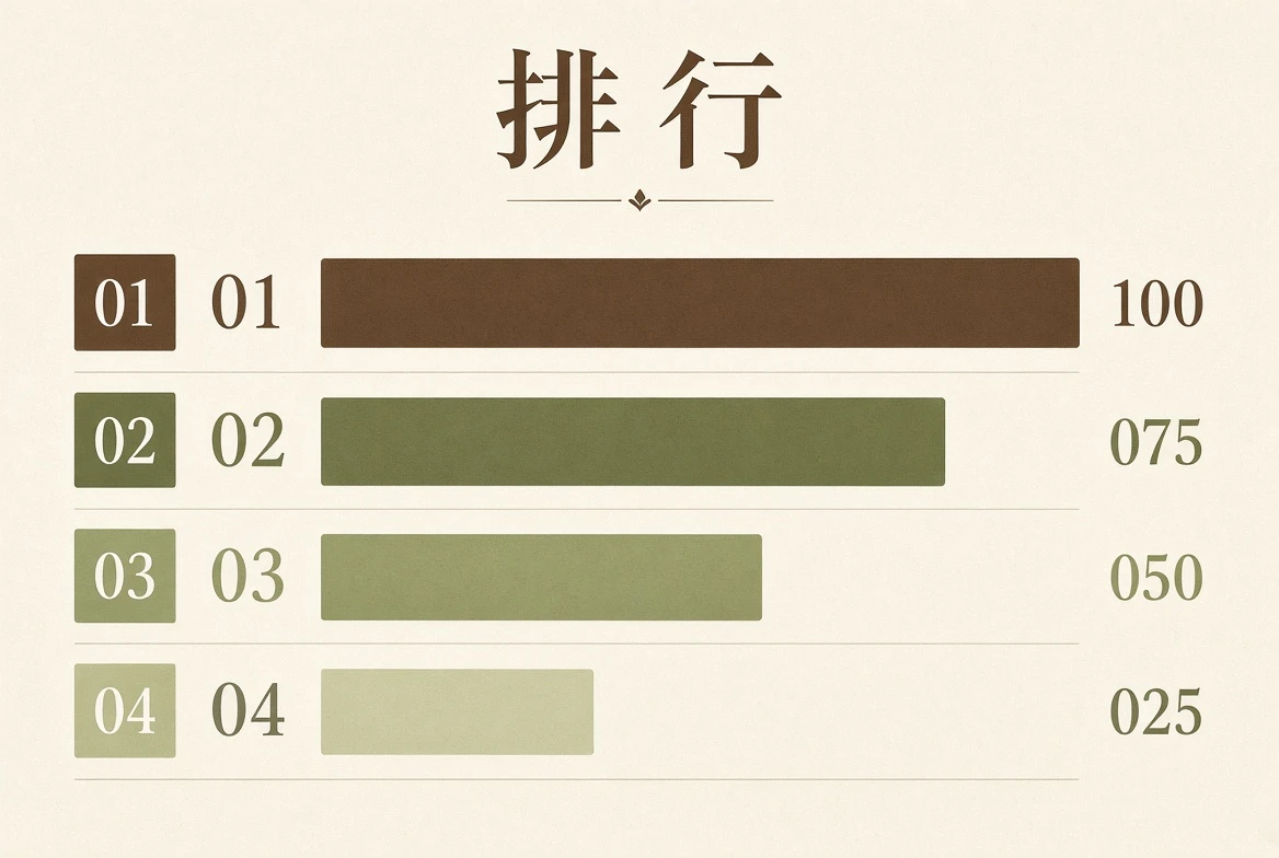 关注排行图片